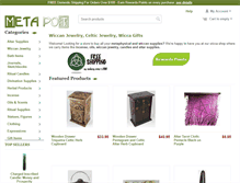 Tablet Screenshot of metapot.com